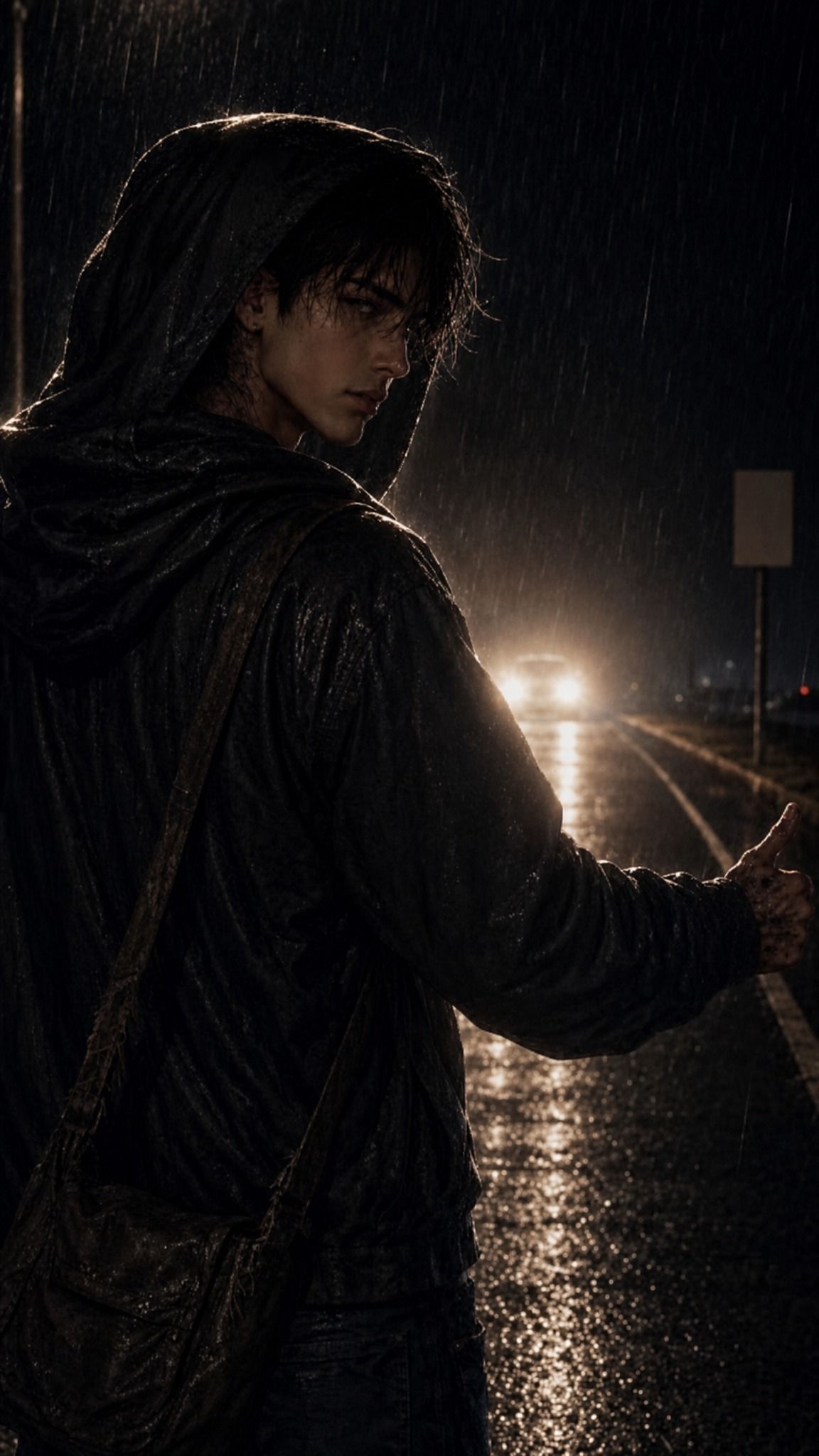 He Was Standing in the Rain — Ridgeley Dolliver