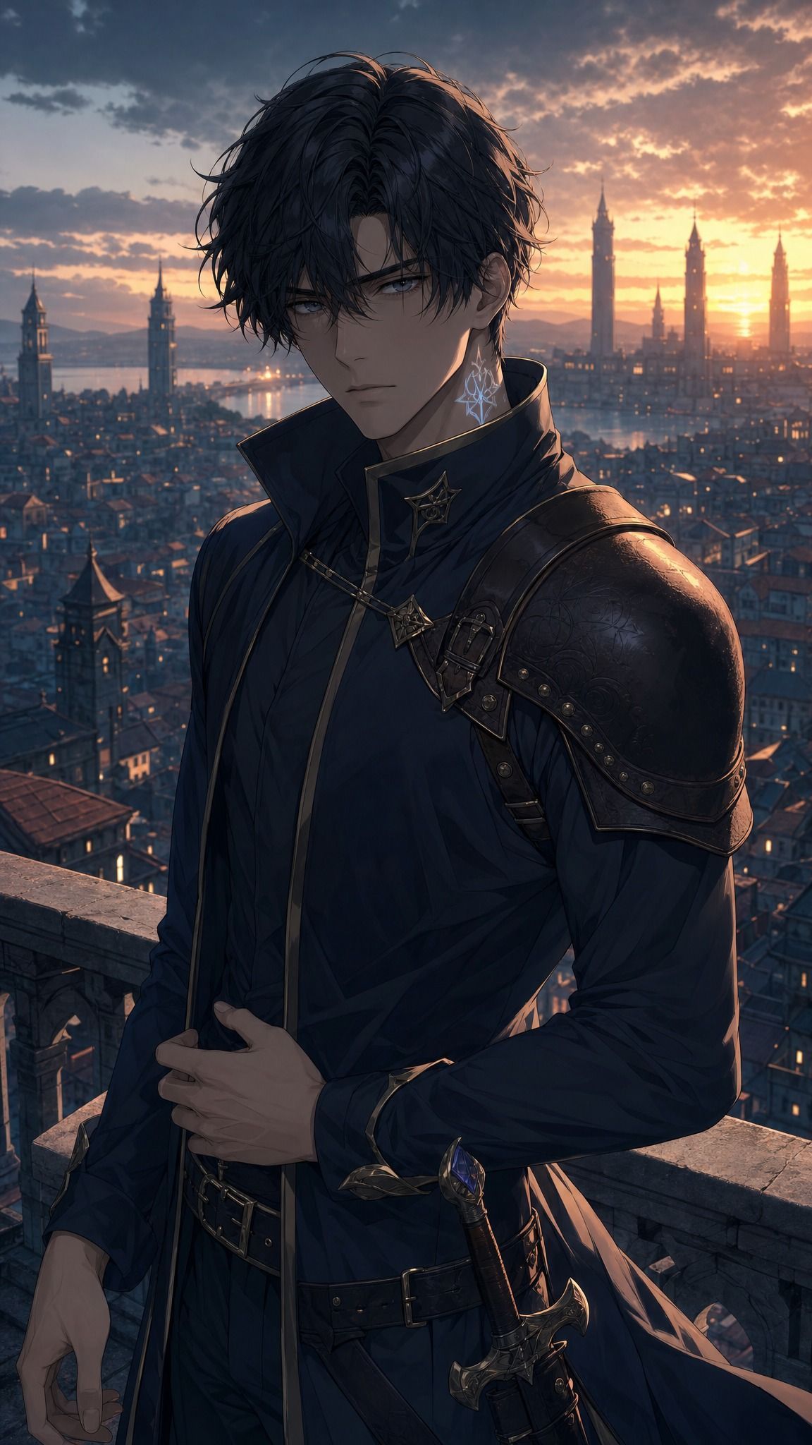 Seven Vows, One Sky — Akihito Hoshimiya