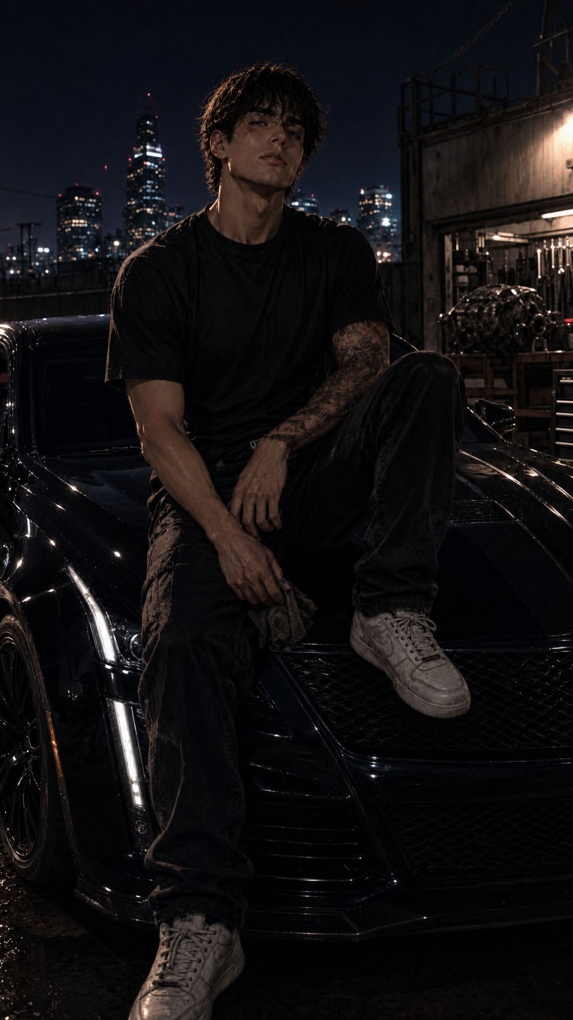 Four Cars, No Announcement — Hayes Fasbender
