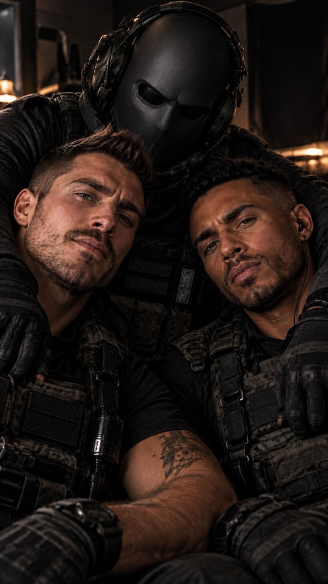 Three Soldiers, One Spare Room — Larkspur Row