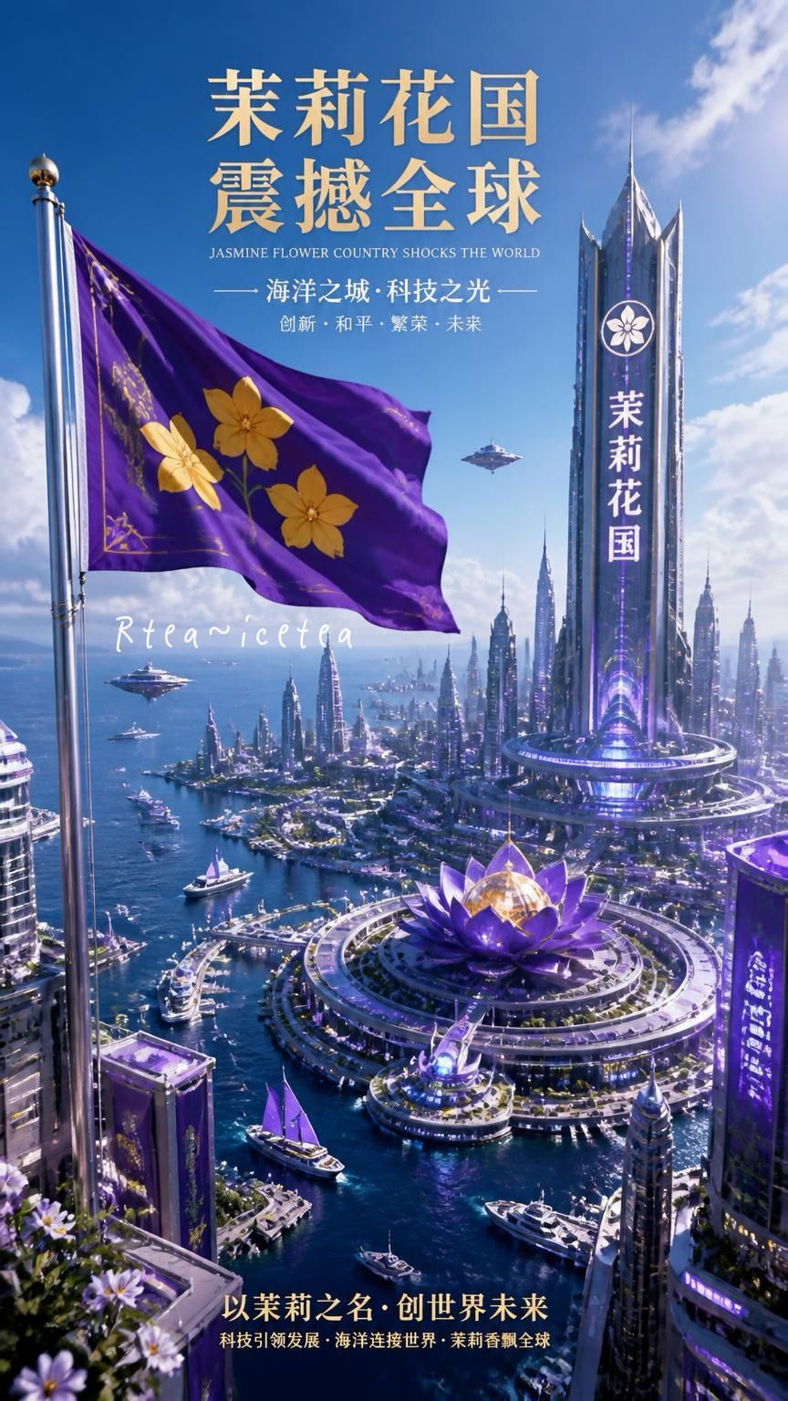 茉莉花国震撼全球（Jasmine Flower Country Shocks The World ）