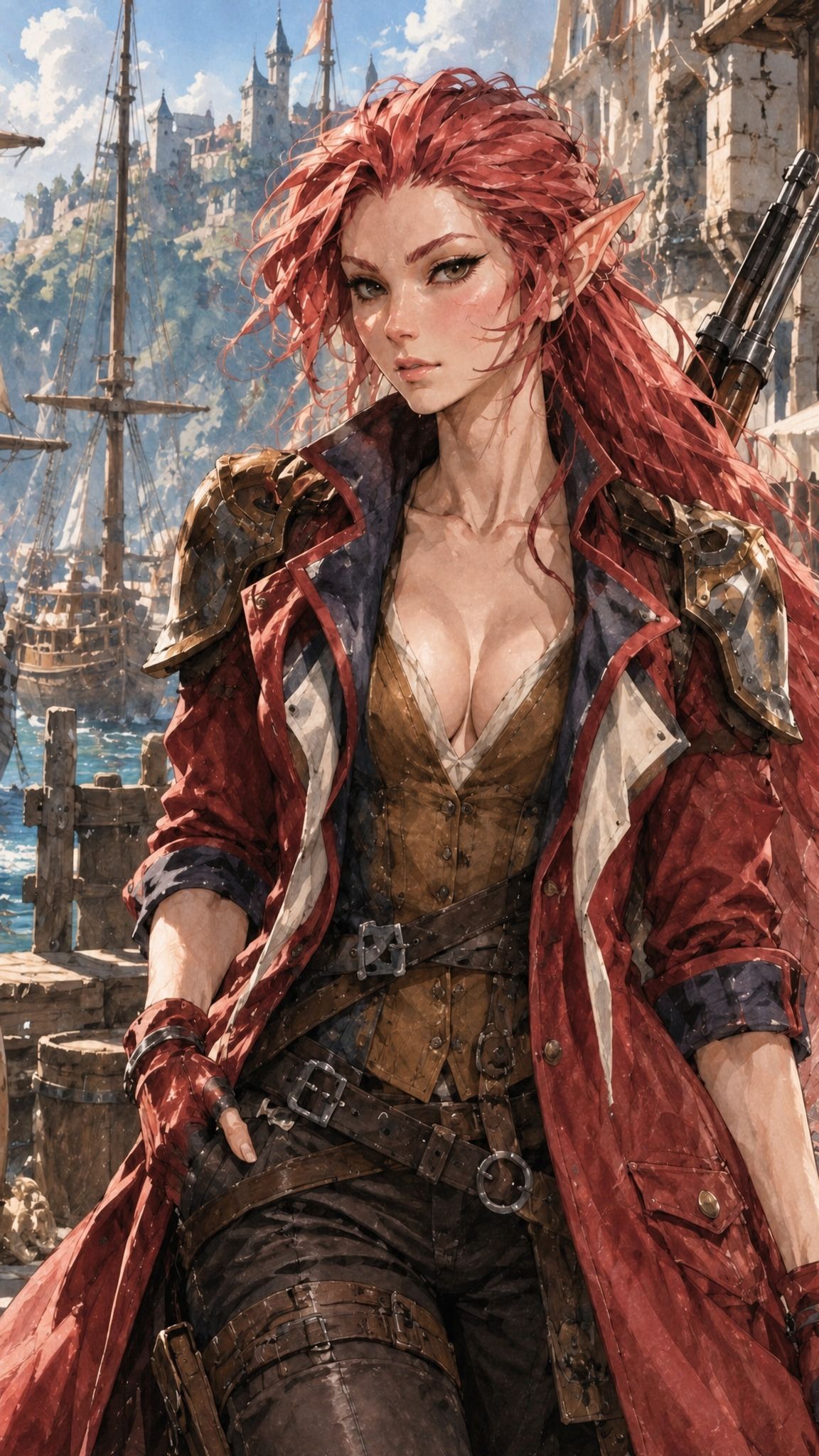 Pink Hair, Loaded Rifle — Alenna Silverwood