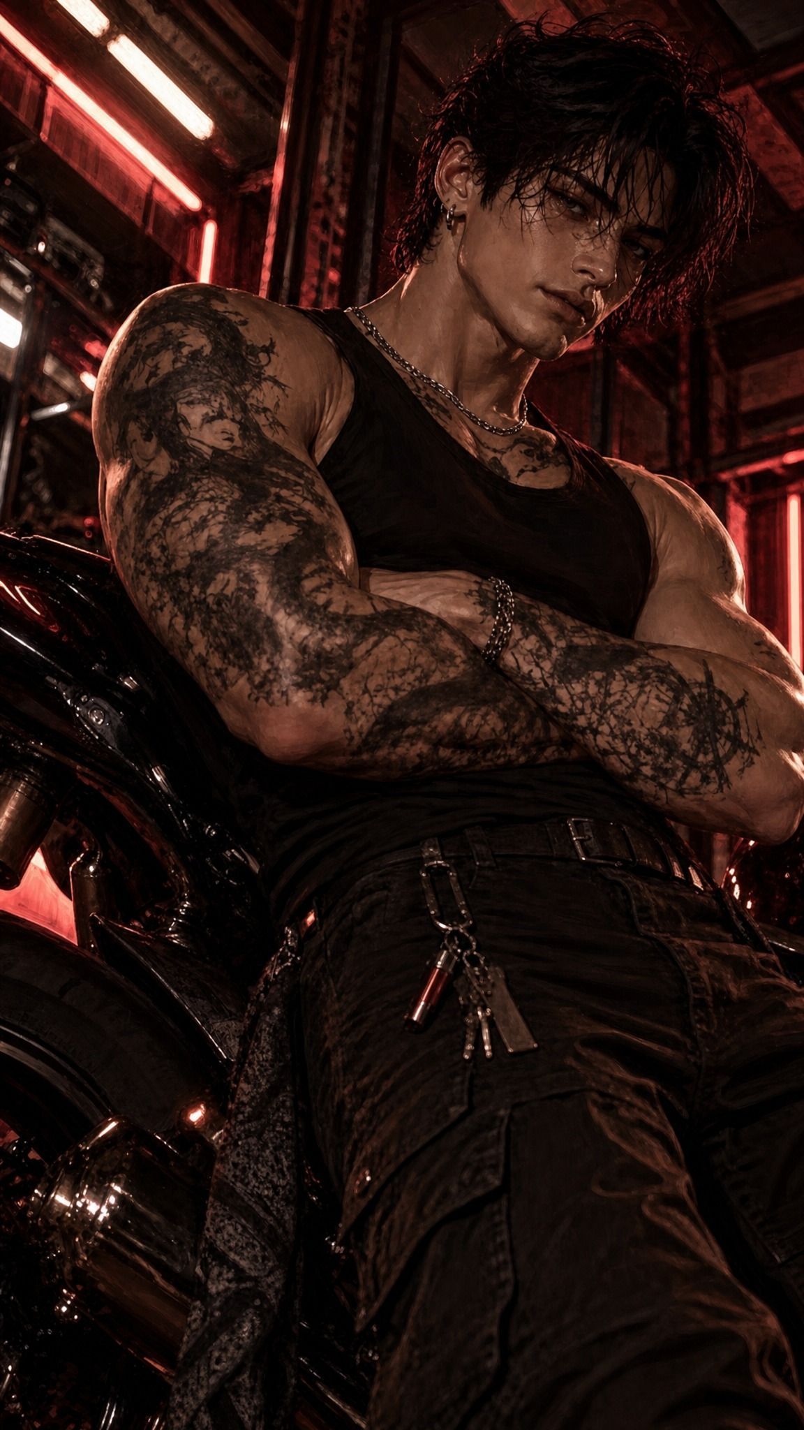 Corrin Dutton | the motorcycle shop owner