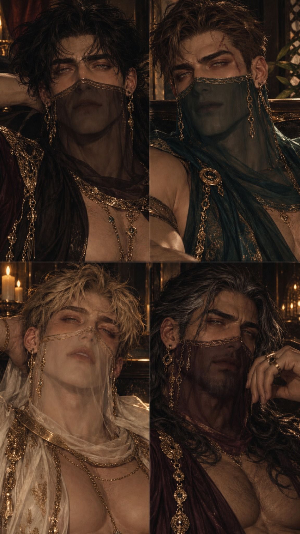 Marek, Bram, Elio & Halvard | Your Four Consorts