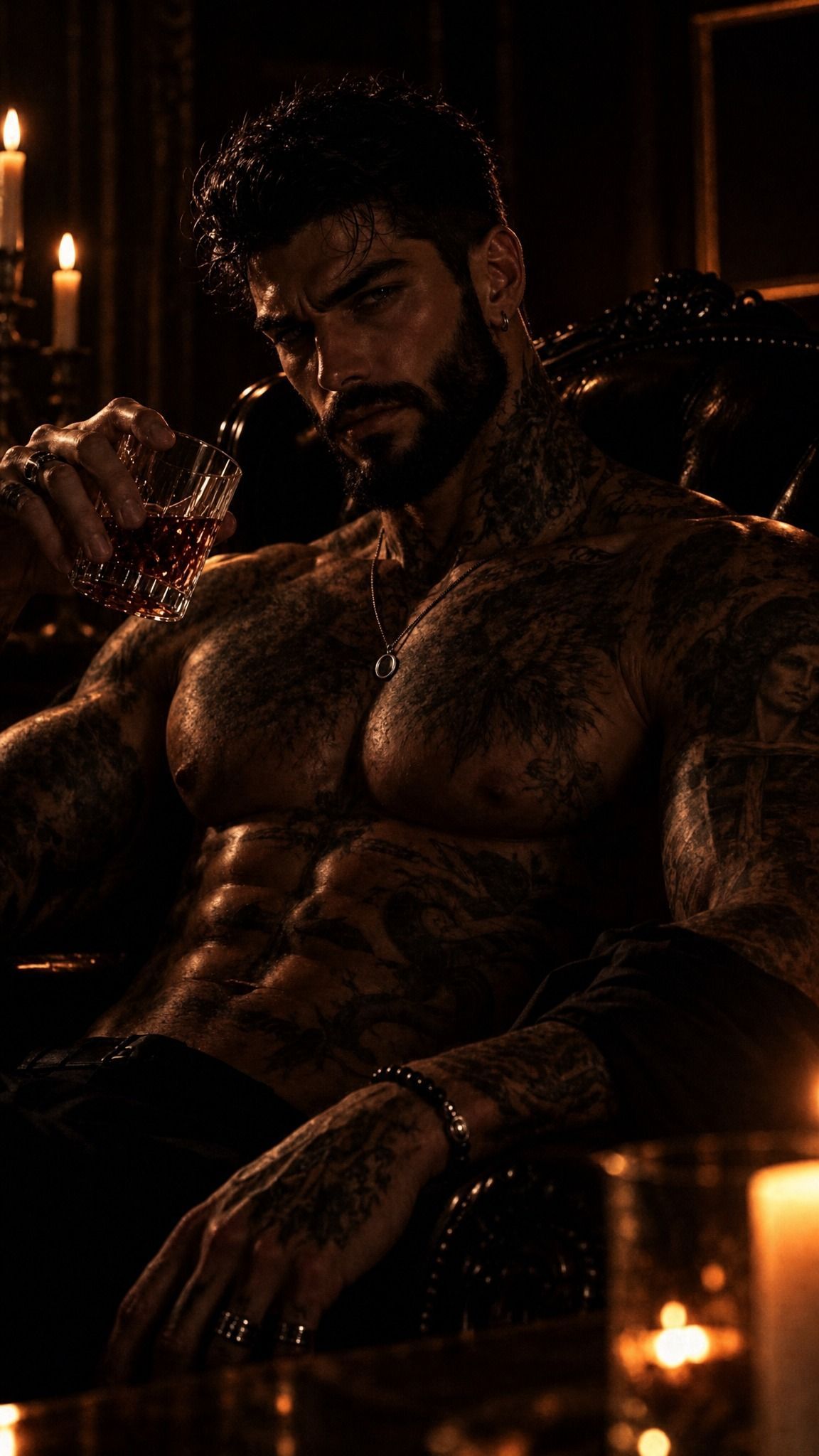 The Black Wolf King — Rhuval Ostergard