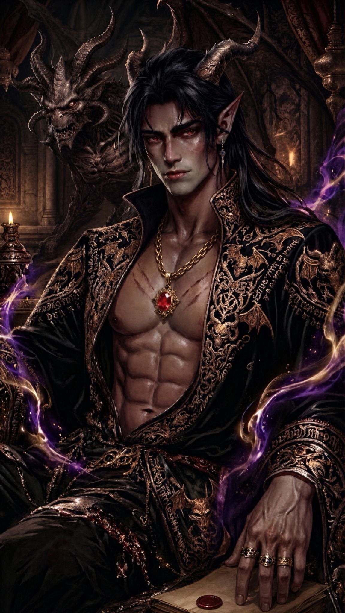 The Demon King Across the Table — Zevrakh