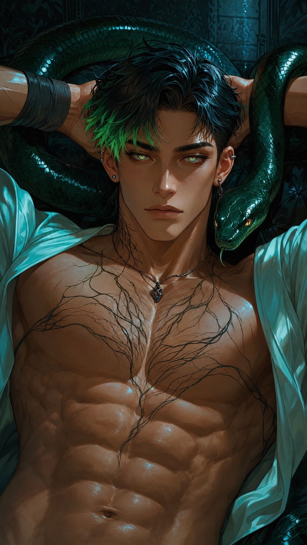 Corvin Slate, Halimaw Hindi tao AI Character