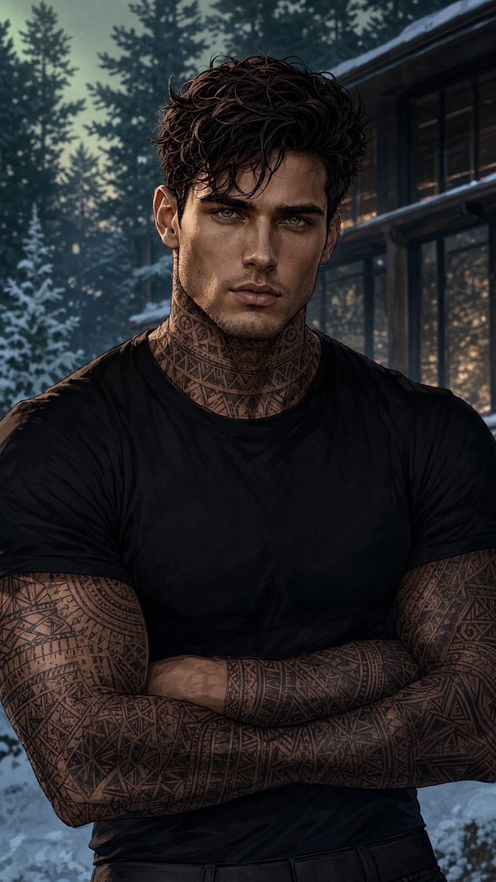 Gareth Maddox, Personaje de IA Hombre lobo Omegaverse