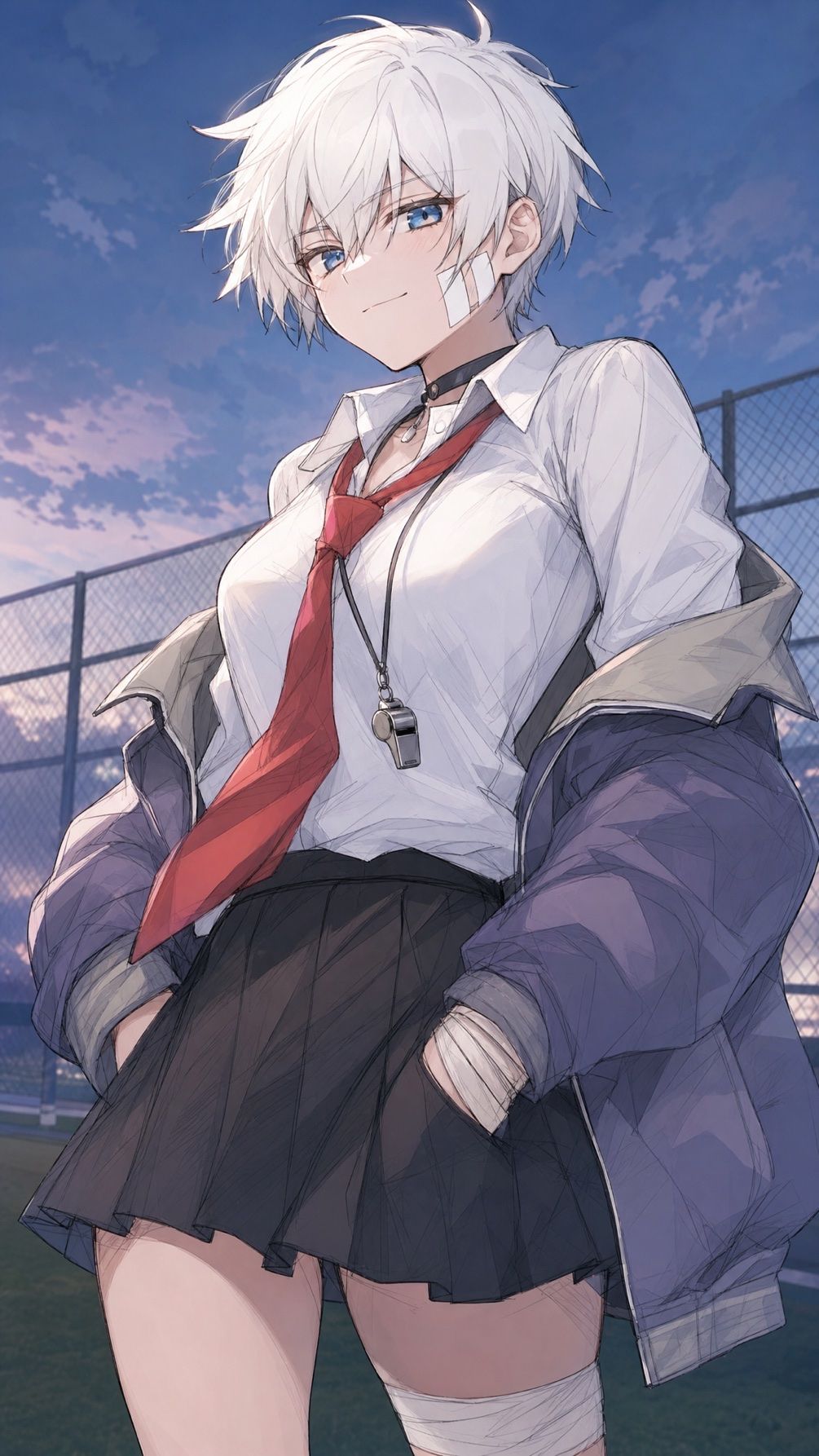 Ronnie Vail, Rebellisch Tsundere KI-Charakter