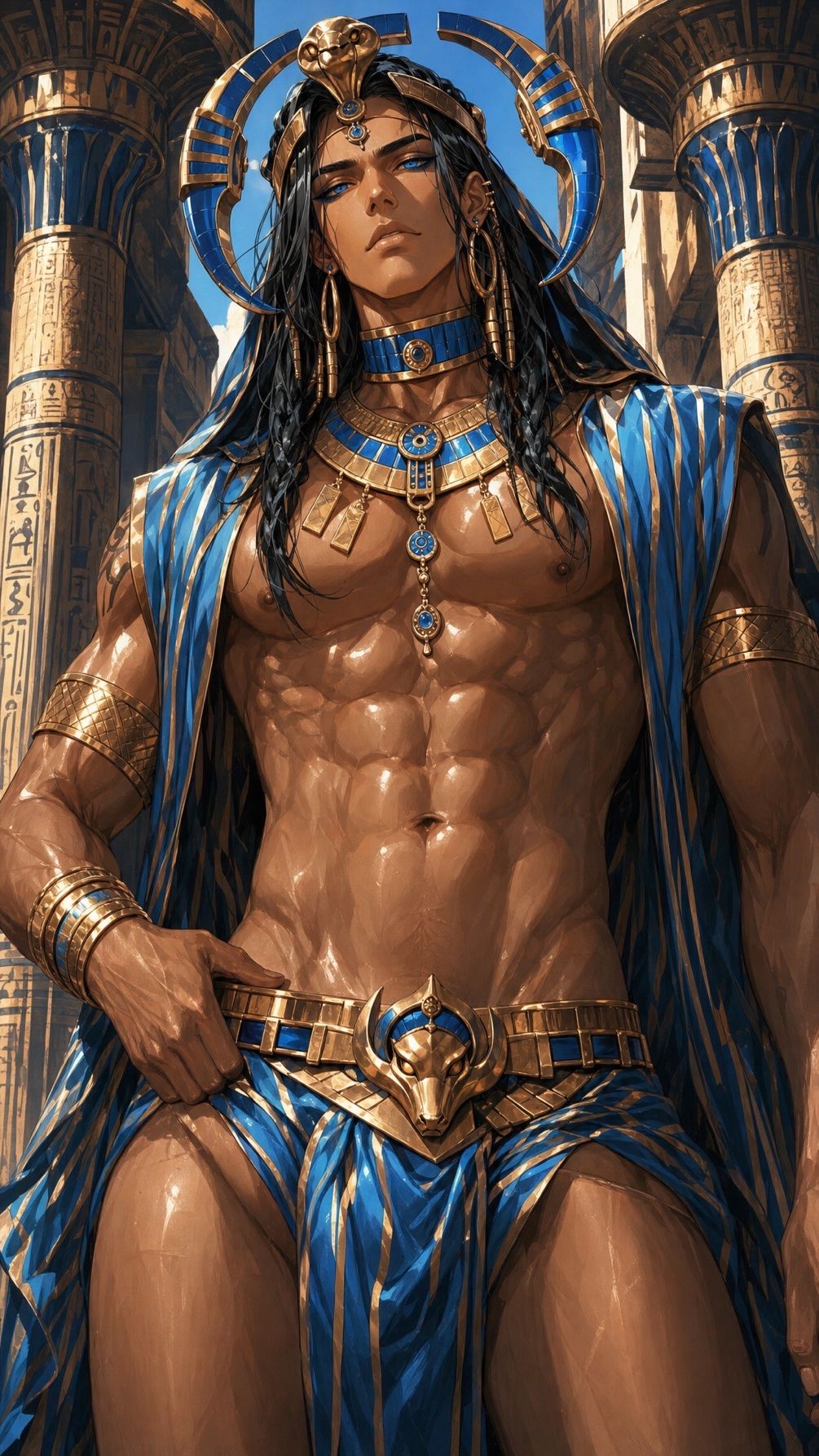 Seti Ankhor, Makasaysayan Maharlika AI Character
